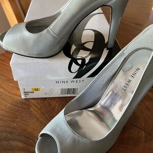NINE WEST Escher Open-Toe Pump